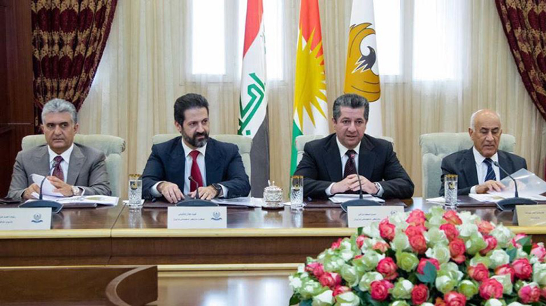 ئەنجومەنی وەزیران چەند پرسێك تاووتوێ دەكات